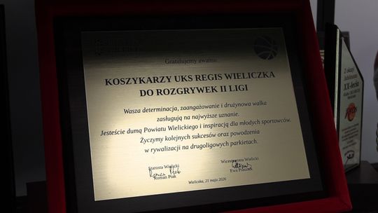 UKS Regis wita II ligę. W niedzielę wielki mecz w Wieliczce