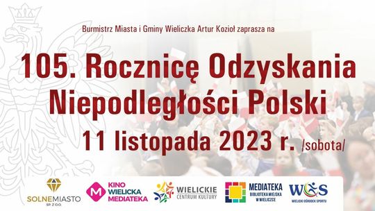 Wieliczka. 105. Rocznica Odzyskania Niepodległości Polski