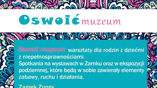 Wieliczka: Nowy cykl warsztatów "Oswoić Muzeum"