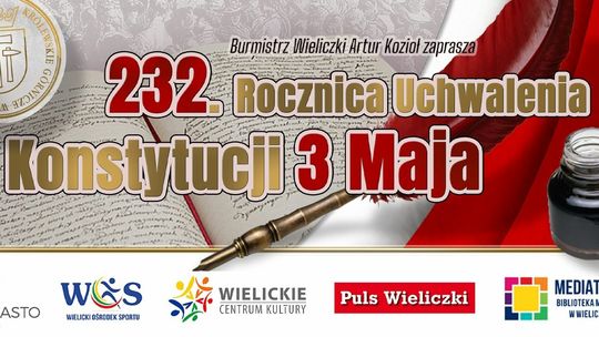 Wieliczka. Obchody 232. Rocznicy Uchwalenia Konstytucji 3 Maja