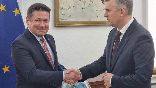 Wieliczka. Spotkanie w Ambasadzie Rumunii w Warszawie