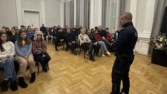 Wolontariusze WOŚP przeszkoleni przez wielicką policję