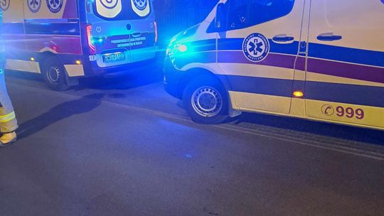Wypadek motocyklisty na drodze wojewódzkiej 966. Na miejscu lądował śmigłowiec LPR