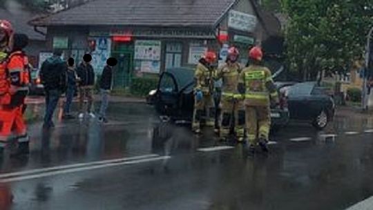 Wypadek na skrzyżowaniu al. Solidarności i Nowy Świat w Tarnowie