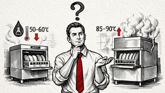 Wysokotemperaturowa vs Niskotemperaturowa: Która Zmywarka dla Twojego Biznesu? Wysokotemperaturowa vs Niskotemperaturowa: Która Zmywarka dla Twojego Biznesu?