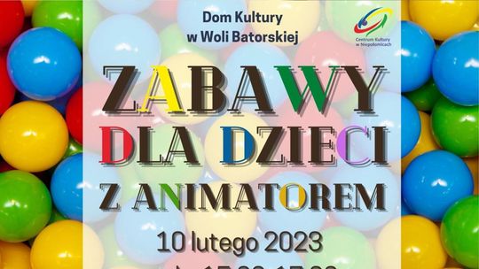 Zabawy z animatorem w Woli Batorskiej