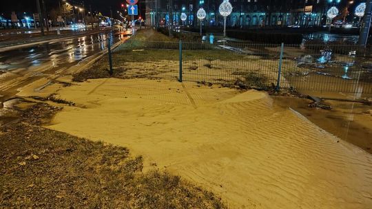 Zamknięcie do odwołania części torowiska tramwajowego na Placu Centralnym w Krakowie