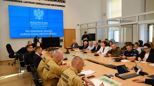 Zwołano posiedzenie Wojewódzkiego Zespołu Zarządzania Kryzysowego