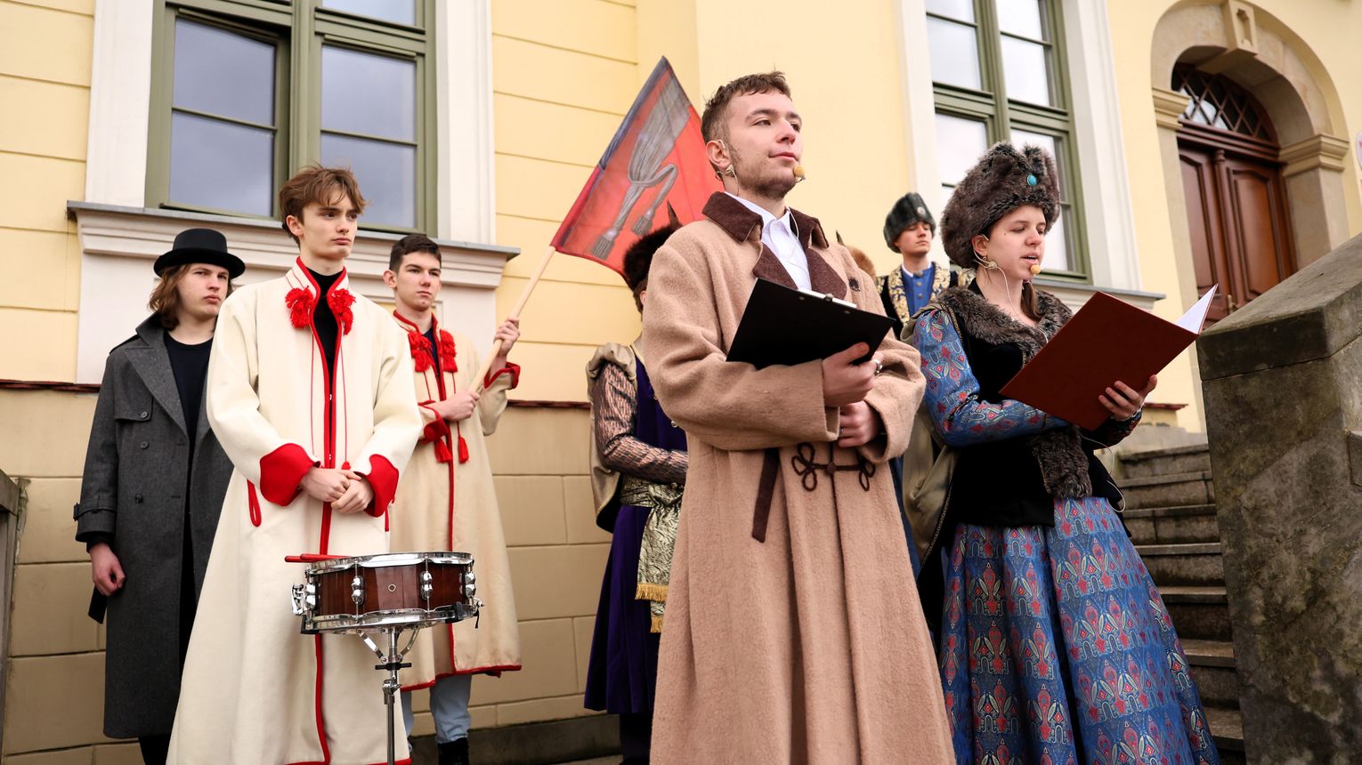 180. rocznica Powstania Krakowskiego "Edward Dembowski - żywy obraz"