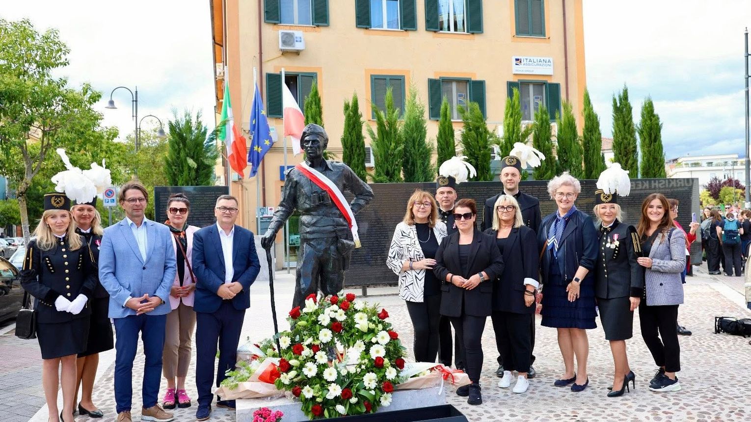 82. rocznica Bitwy o Monte Cassino z udziałem delegacji Powiatu Wielickiego