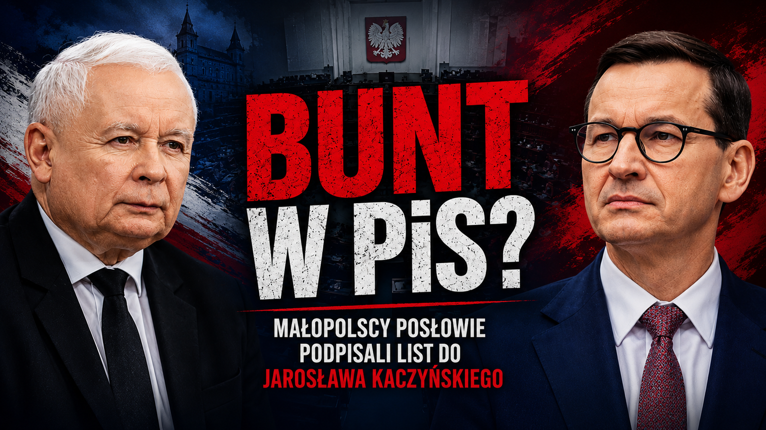 Bunt w PiS? Małopolscy parlamentarzyści, w tym Wiesław Krajewski, podpisali list do Jarosława Kaczyńskiego