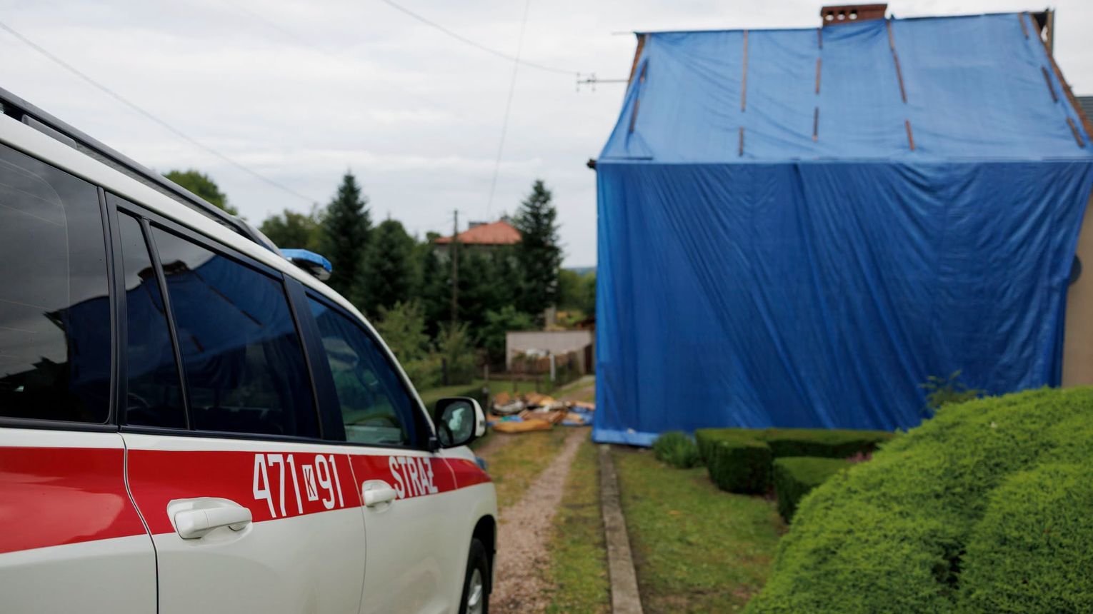 Burze spustoszyły Małopolskę. 211 interwencji strażaków, najwięcej szkód w powiecie myślenickim