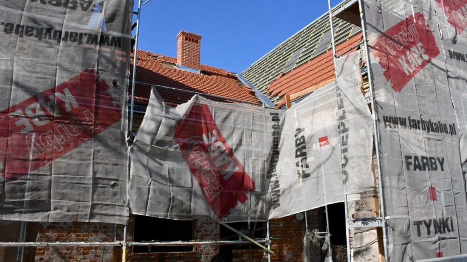 Dom Katolicki „Zorza” w Gdowie z nowym dachem