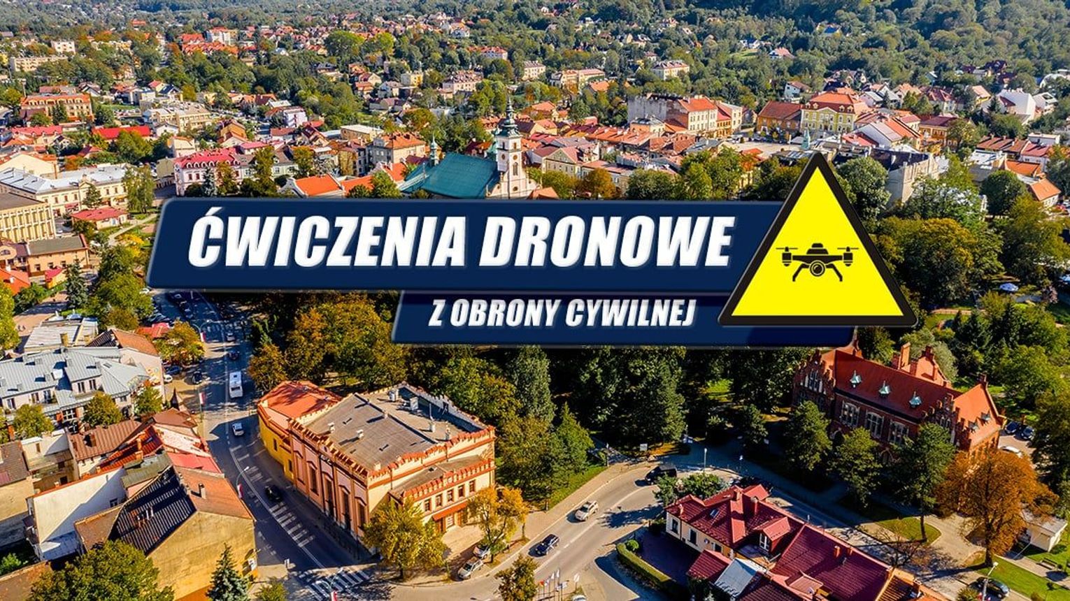 Drony nad Wieliczką. Gmina zapowiada ćwiczenia z zakresu obrony cywilnej