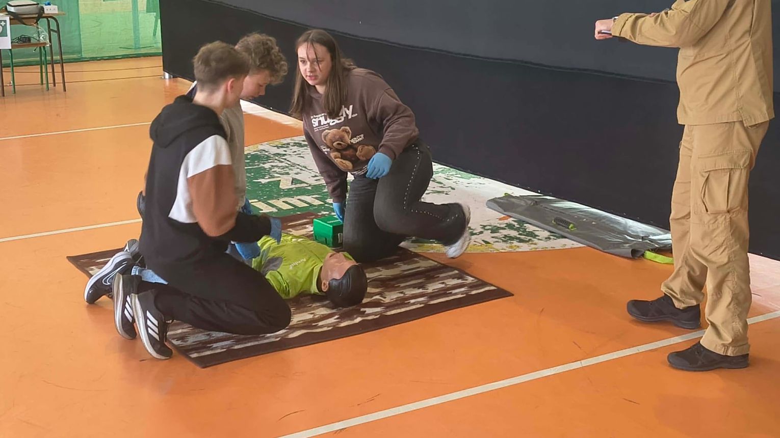 I Powiatowy Konkurs w Udzielaniu Pierwszej Pomocy dla Szkół Podstawowych