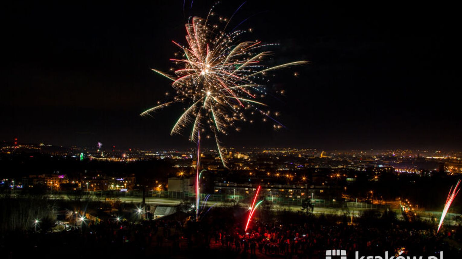 Jest zakaz używania fajerwerków