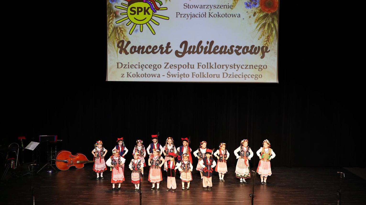 Koncert Jubileuszowy Dziecięcego Zespołu Folklorystycznego z Kokotowa