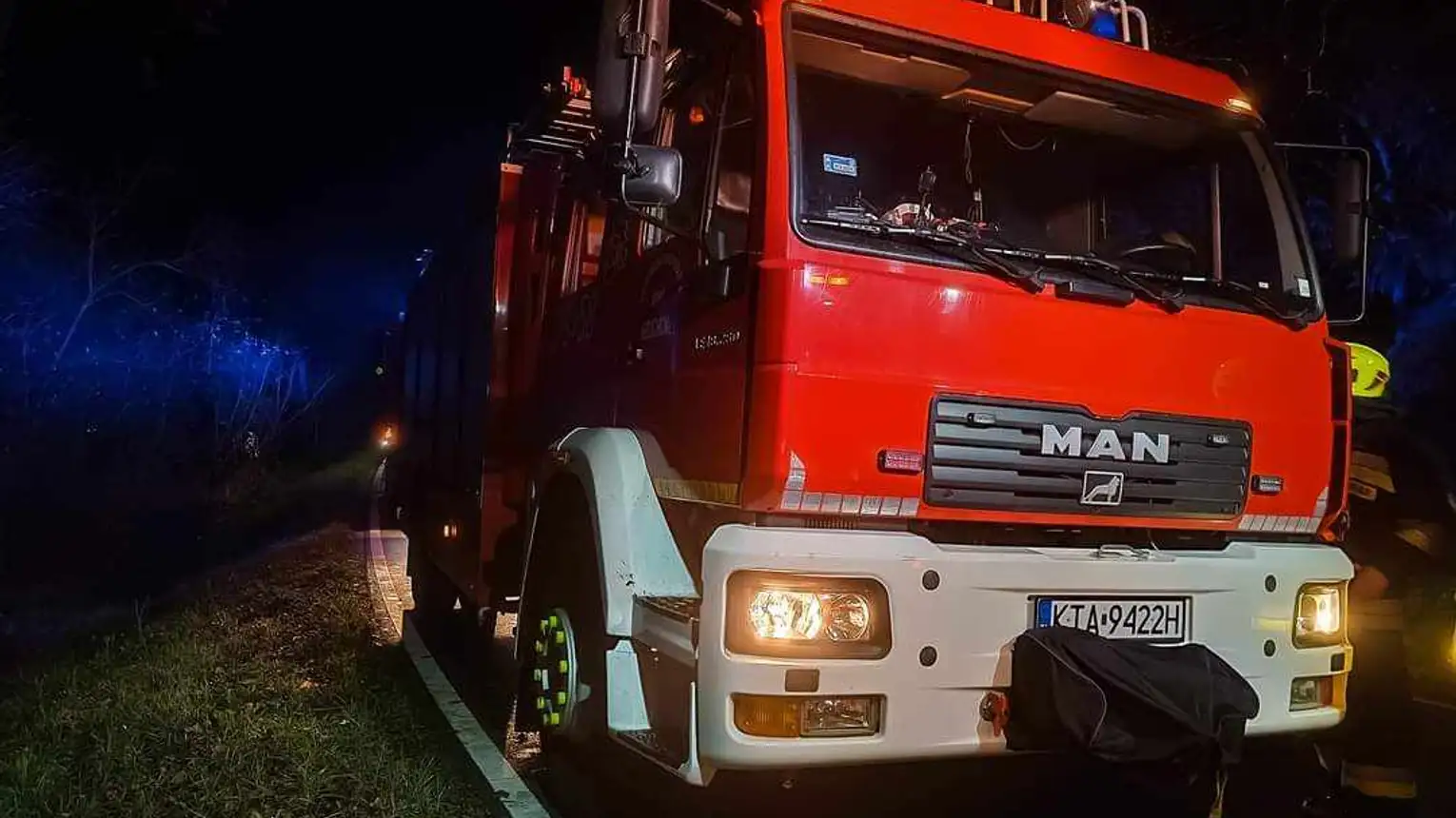 Mężczyzna podpalił się pod krakowską kurią. Trafił w ciężkim stanie do szpitala