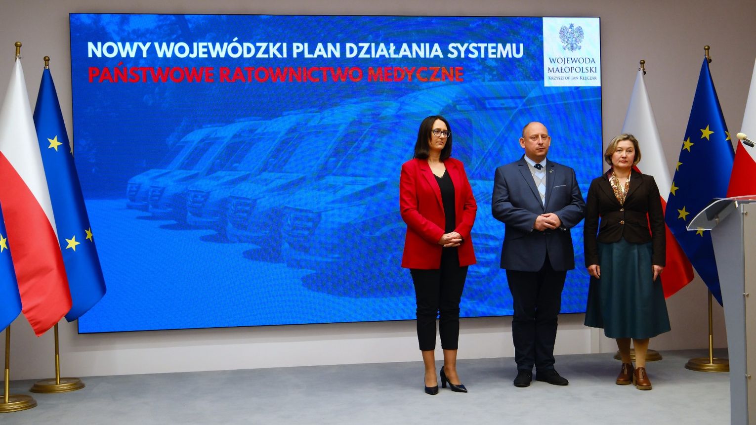 Nowy Wojewódzki plan działania systemu Państwowe Ratownictwo Medyczne w Małopolsce