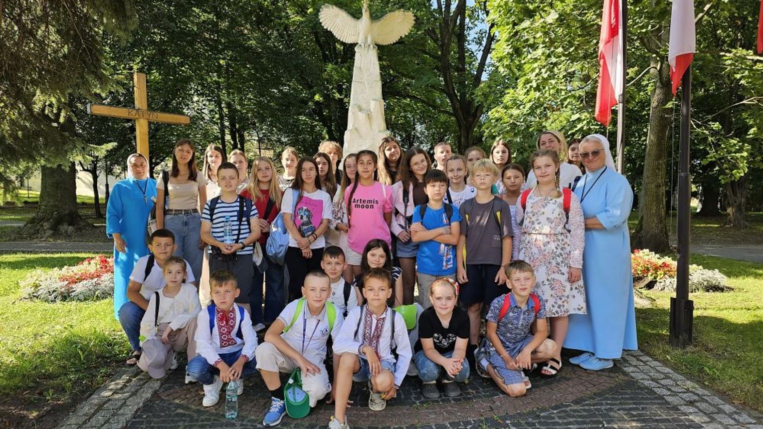 Odwiedziny dzieci i młodzieży ze Stowarzyszenia „Wspólnota Polska” z Ukrainy