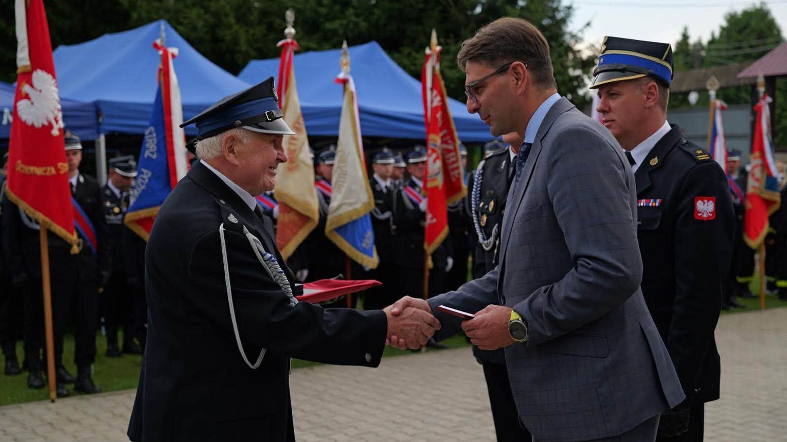OSP Słomiróg świętuje 100-lecie. Jubileusz, odznaczenia i zmiana pokoleniowa w jednostce