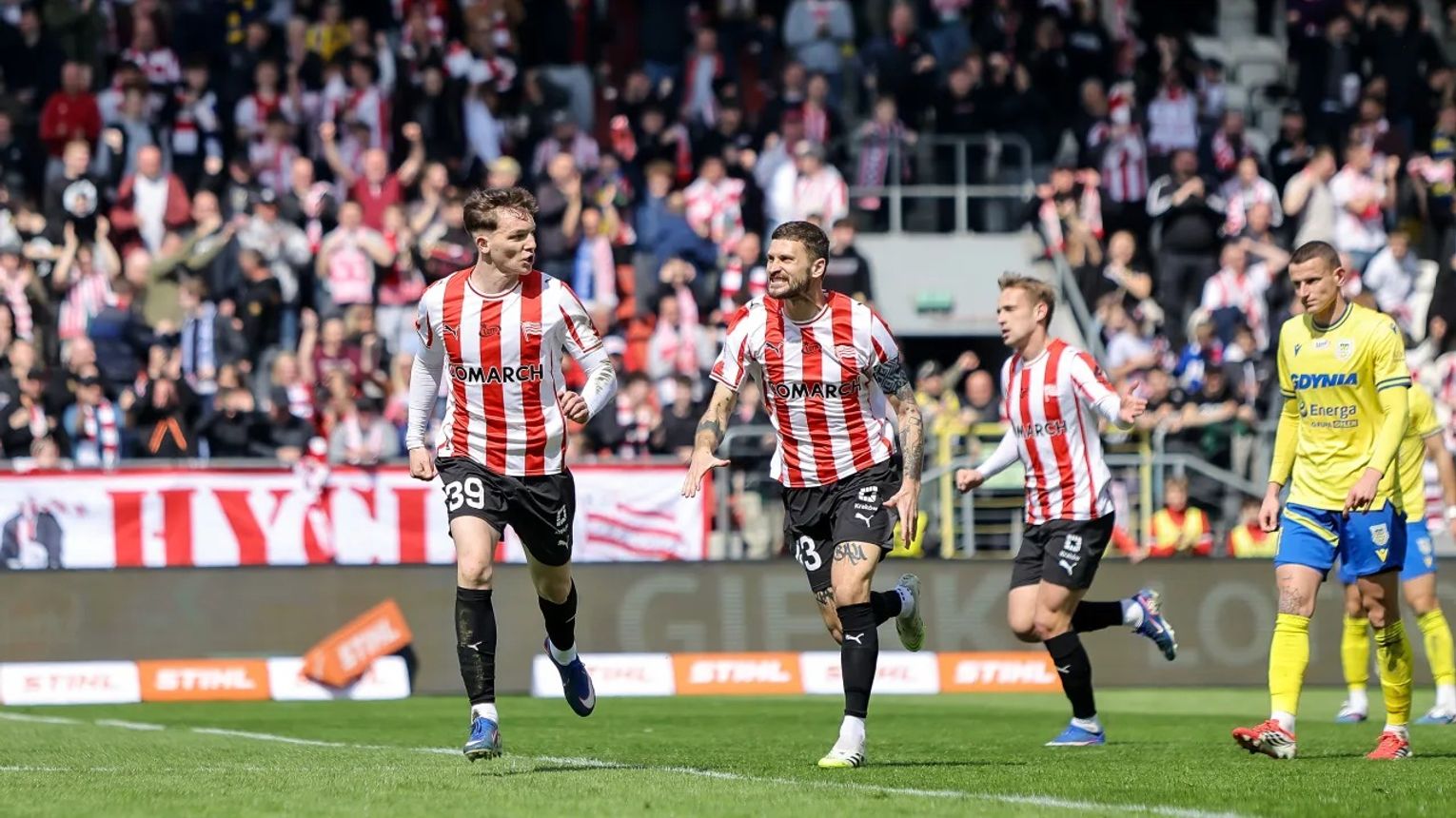 Podział punktów w meczu przyjaźni. Cracovia zremisowała z Arką Gdynia