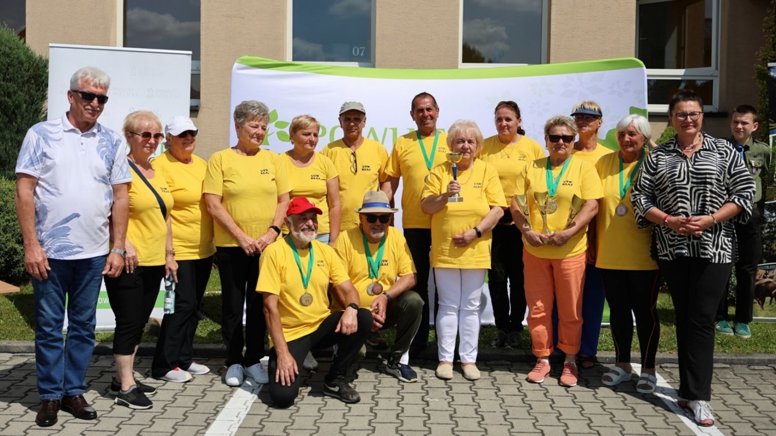 Powiatowa Spartakiada Seniorów w Kłaju