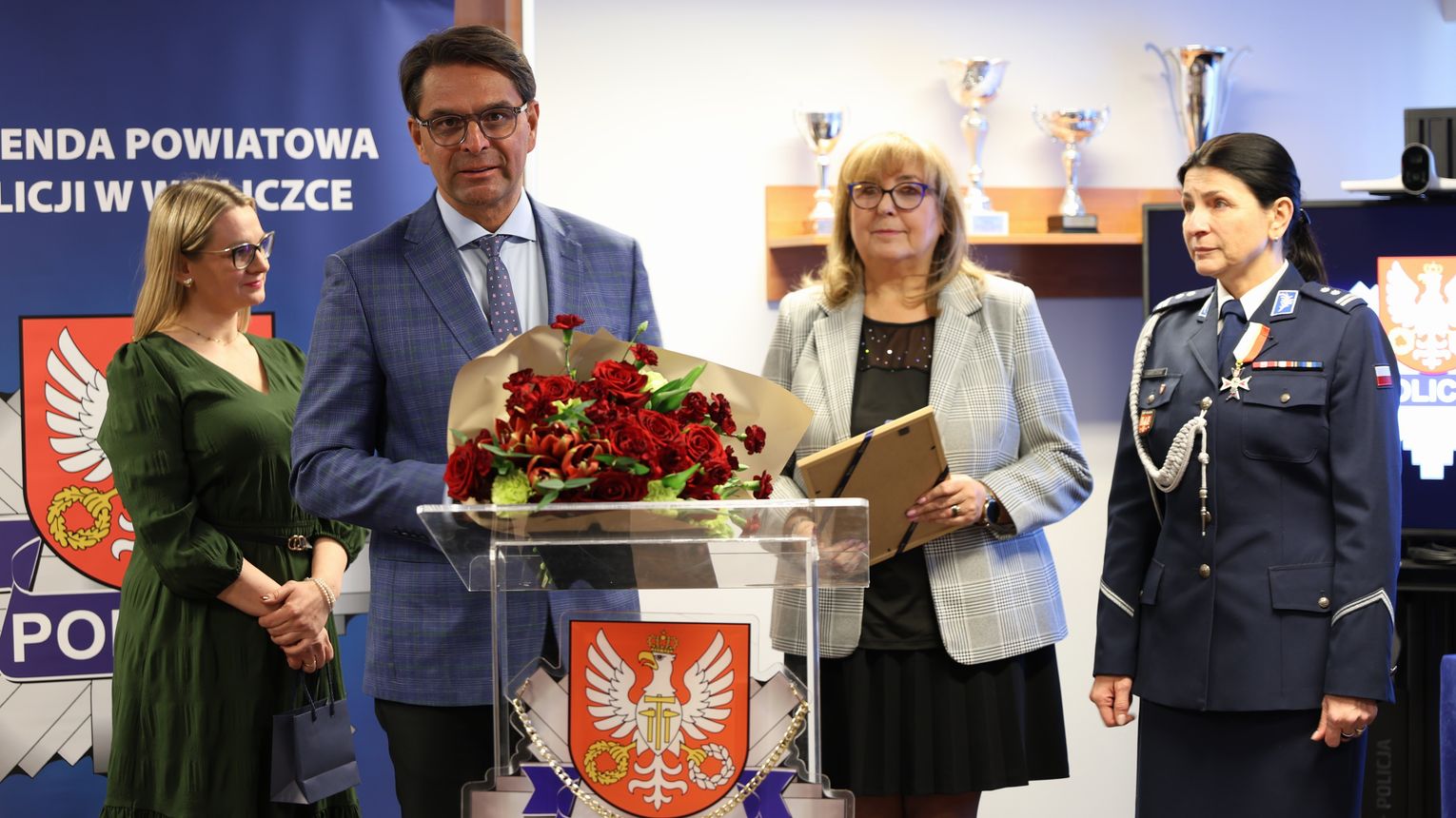 Pożegnanie Zastępcy Komendanta Powiatowego Policji w Wieliczce