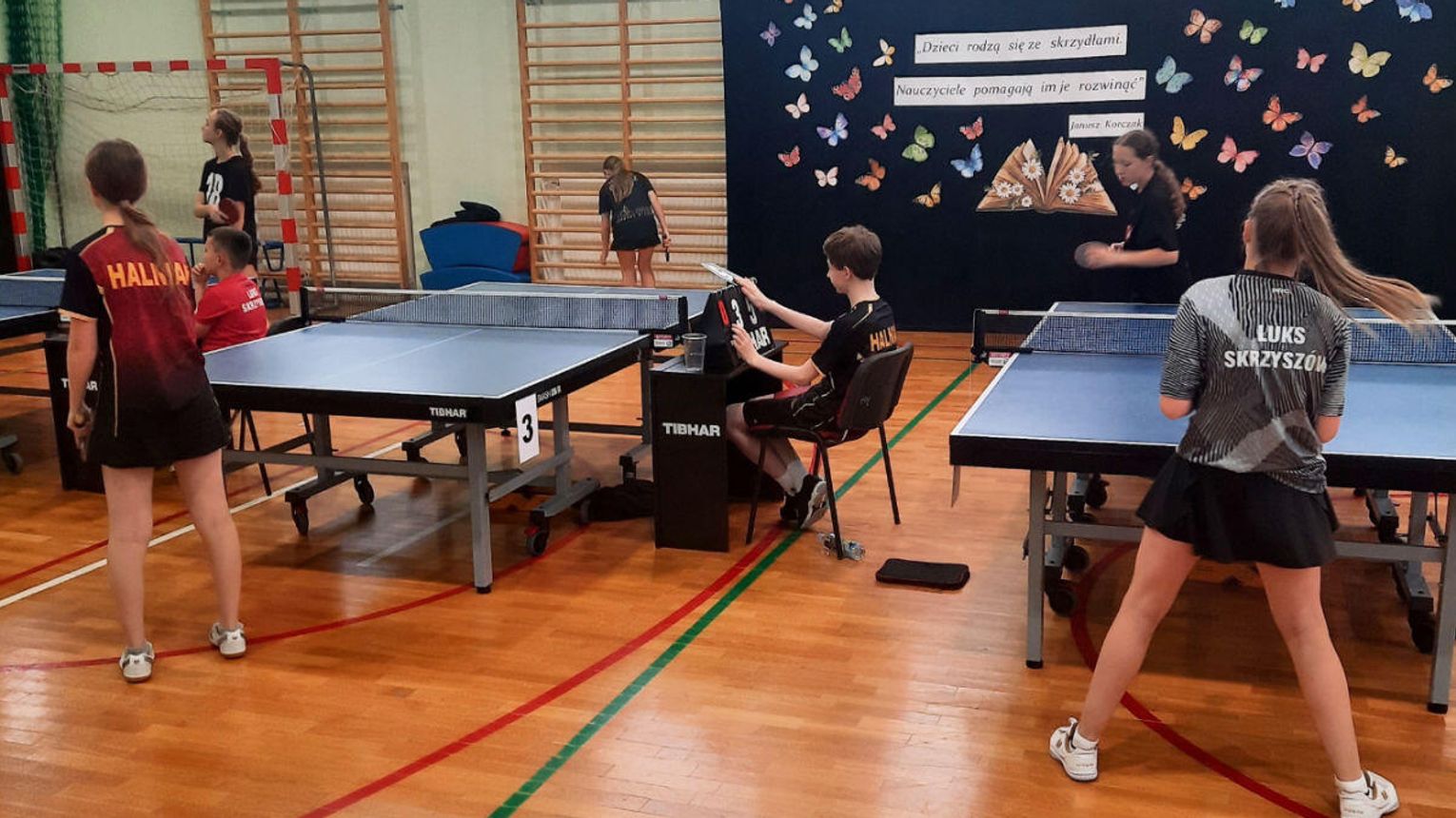 Rekordowa frekwencja w IX turnieju tenisa stołowego o Puchar Starosty