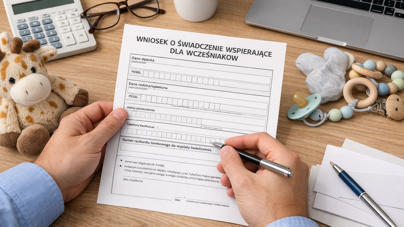 Rok z zasiłkiem dla rodziców wcześniaków. W Małopolsce do końca 2025 r. skorzystało z niego 461 osób