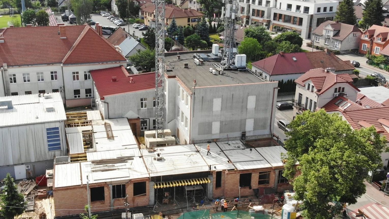 Rozbudowa Szkoły Podstawowej nr 1 w Niepołomicach. Zakończono kolejny etap prac
