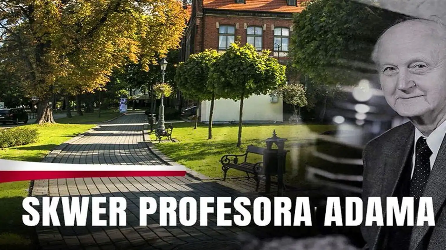 Wieliczka. Skwer Profesora Adama Klicha