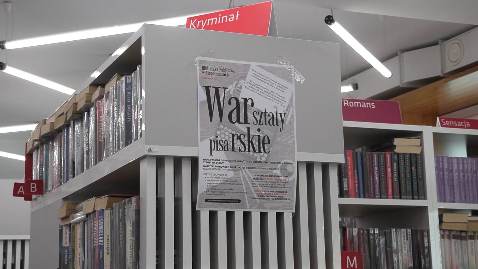 W Niepołomicach rozpoczęły się bezpłatne warsztaty literackie