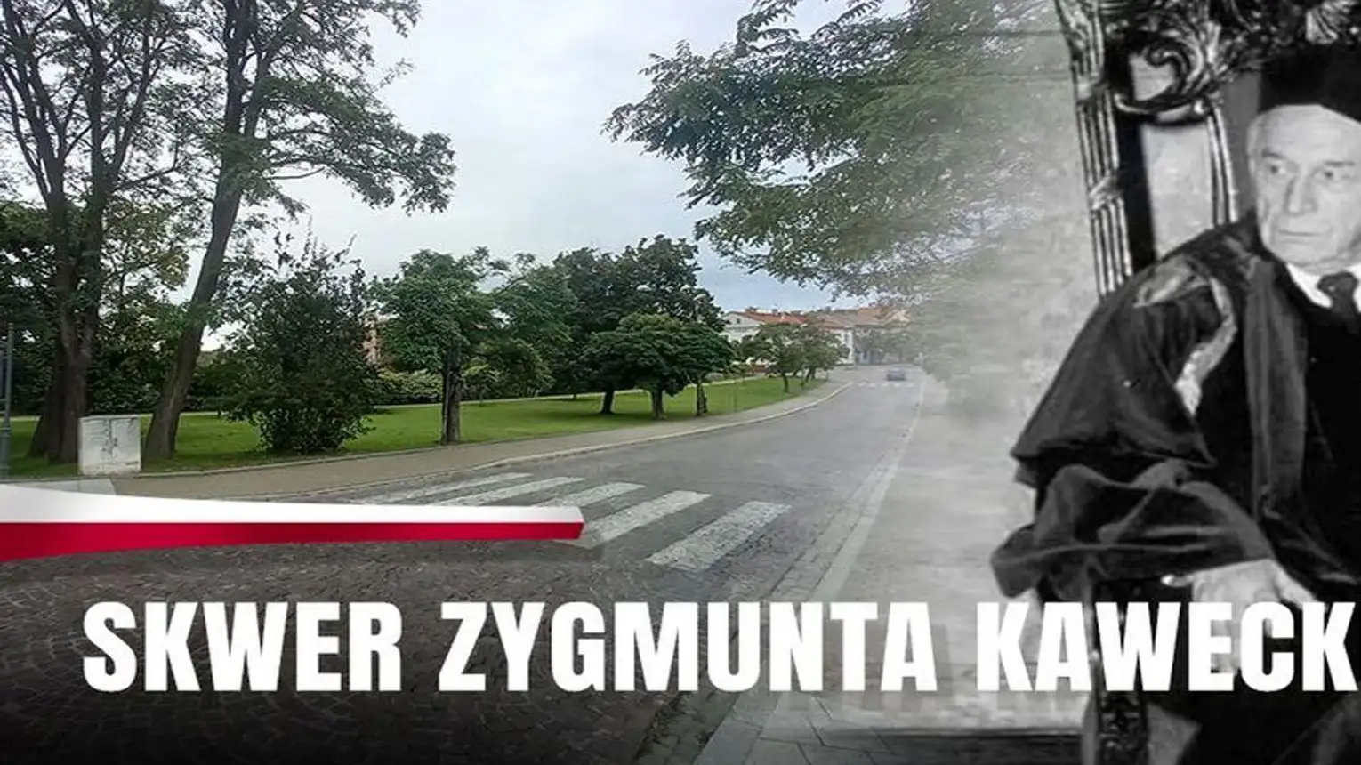 Wieliczka. Skwer Zygmunta Kaweckiego