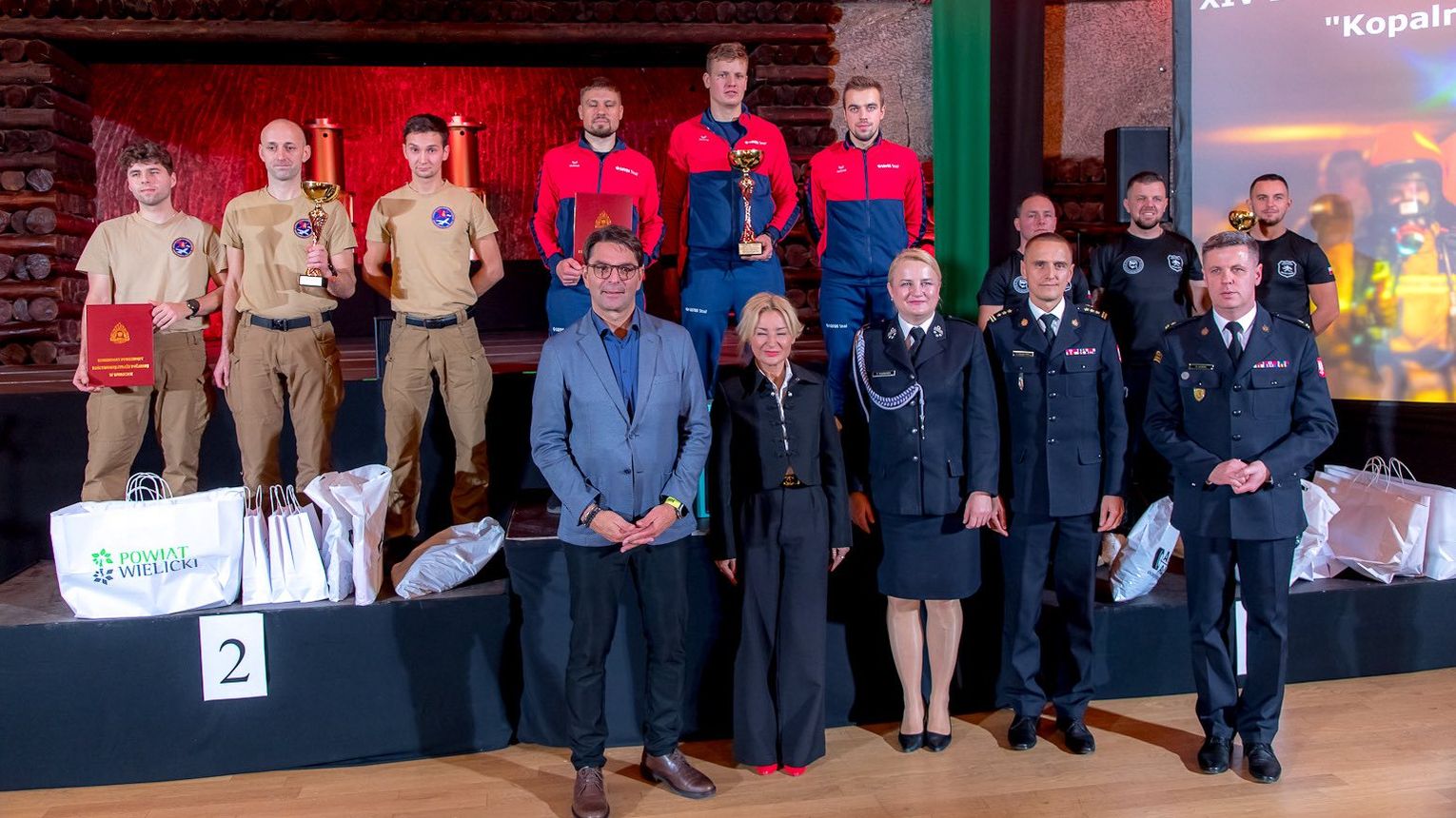 XIV Barbórkowy Turniej Strażaków i Ratowników w Kopalni Soli „Wieliczka”