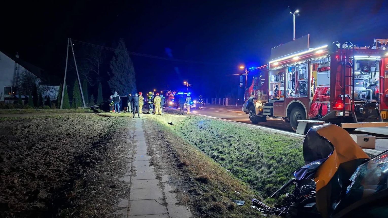 Zdarzenie drogowe na DK-79 w Złotnikach – możliwe utrudnienia w ruchu