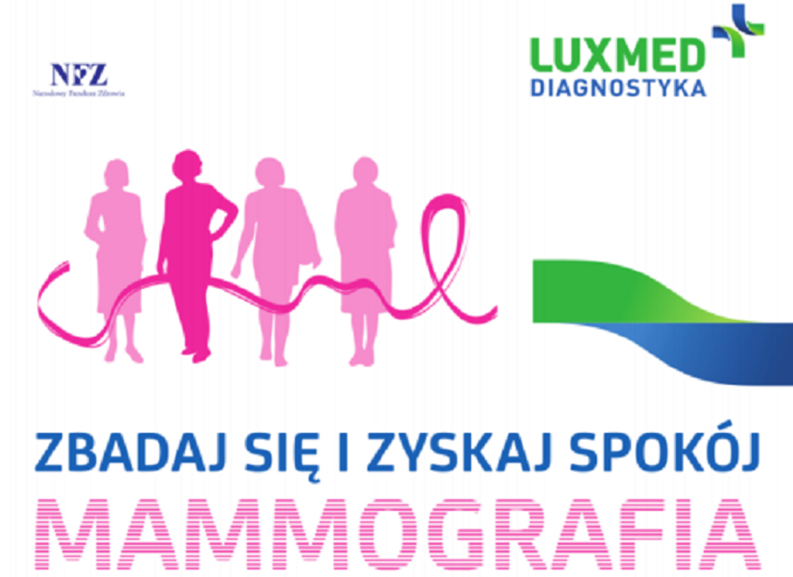 19 i 30 września bezpłatne badania mammograficzne w Gdowie
