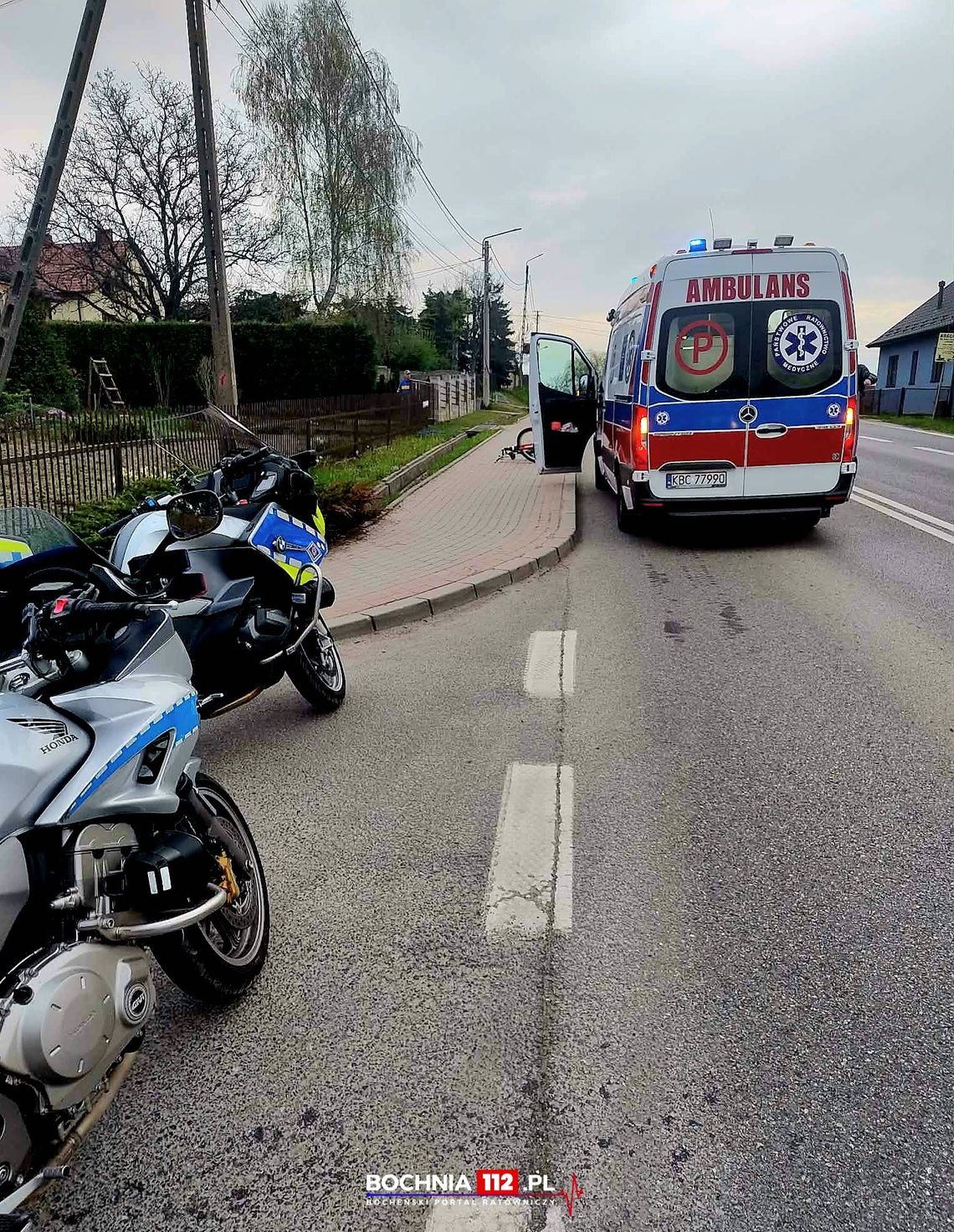4 promile na rowerze w Łapczycy. Interweniował policjant po służbie