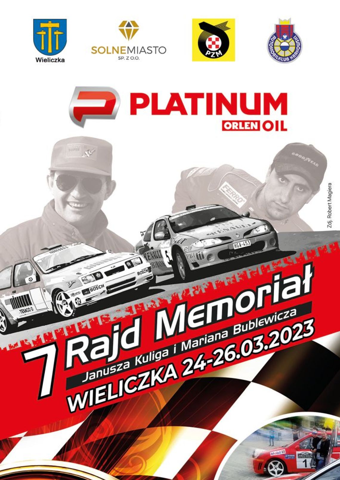 44 załogi podczas PLATINUM 7. Rajdu Memoriału Janusza Kuliga i Mariana Bublewicza