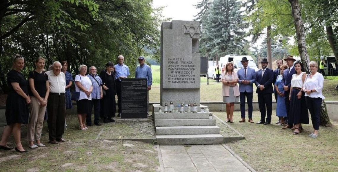 82. Rocznica Zagłady Żydów z Wieliczki i okolicznych miejscowości