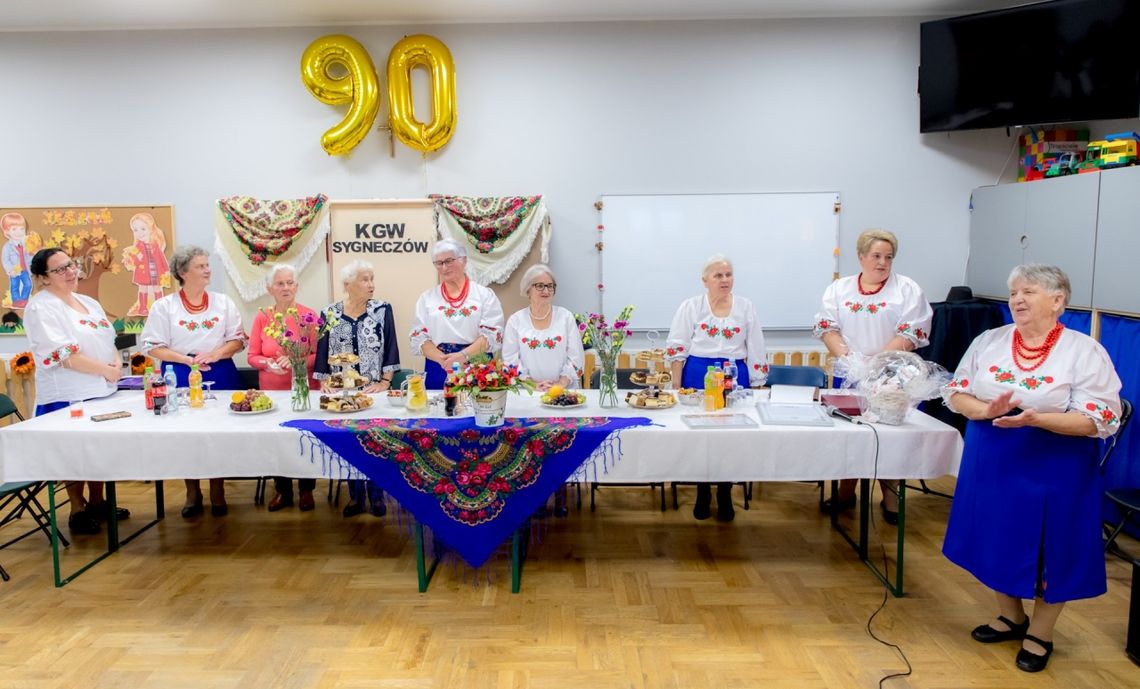 90-lecie Koła Gospodyń Wiejskich z Sygenczowa