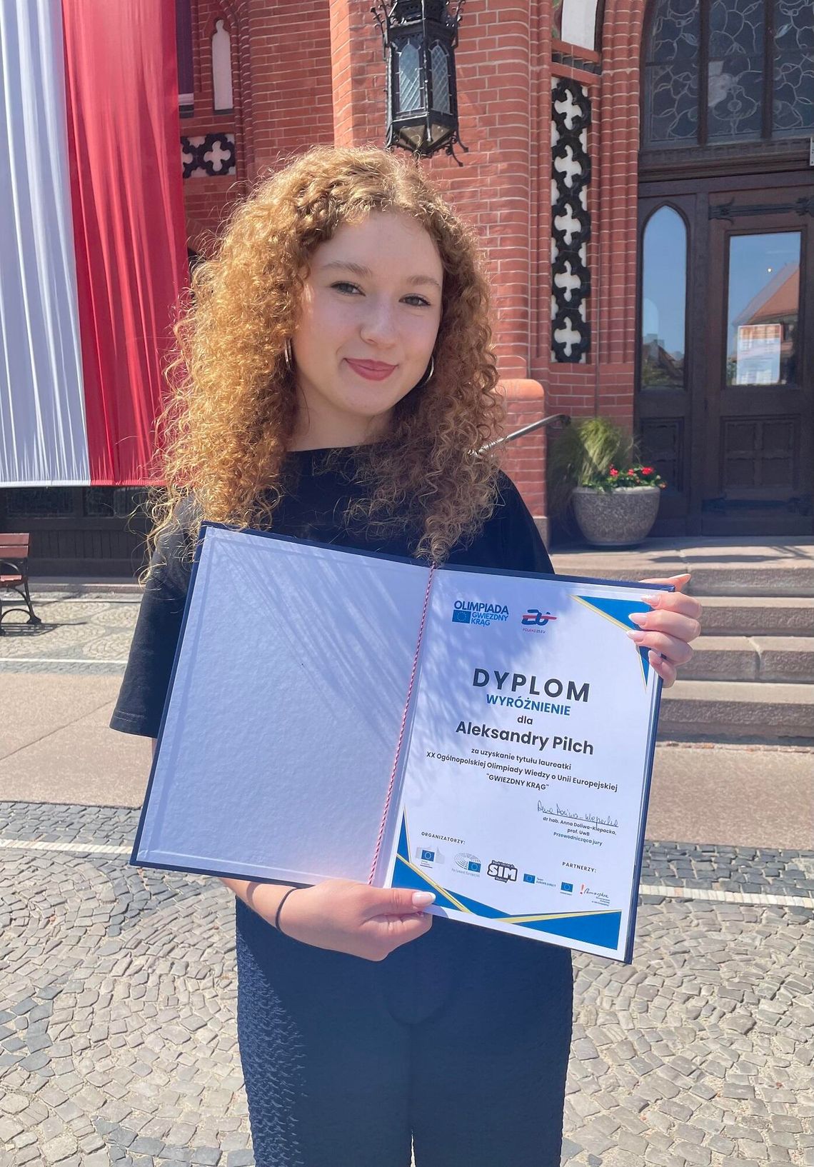 Aleksandra Pilch laureatką z wyróżnieniem