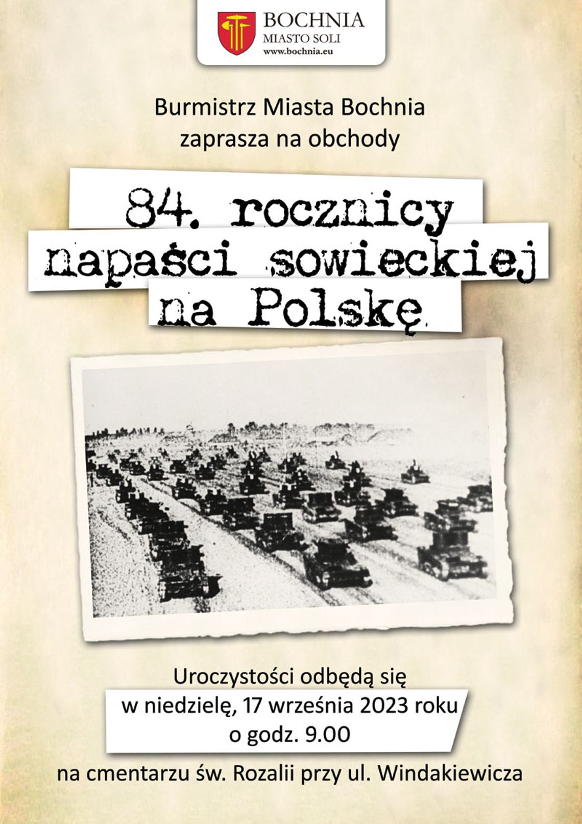 Bochnia. 84. rocznica agresji sowieckiej na Polskę