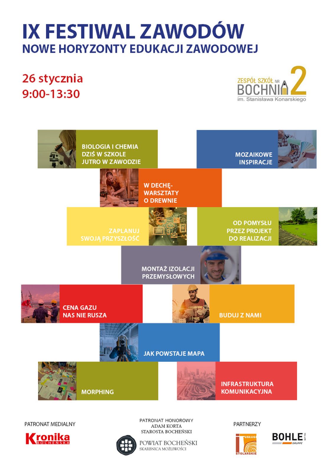 Bochnia. W czwartek festiwal zawodów w „budowlance”