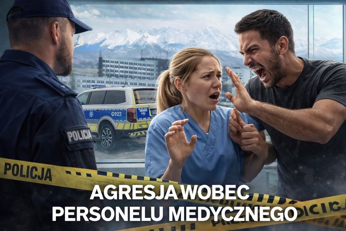 Brutalny atak na ratowniczkę w nowotarskim SOR. Medycy pod coraz większym ostrzałem agresji