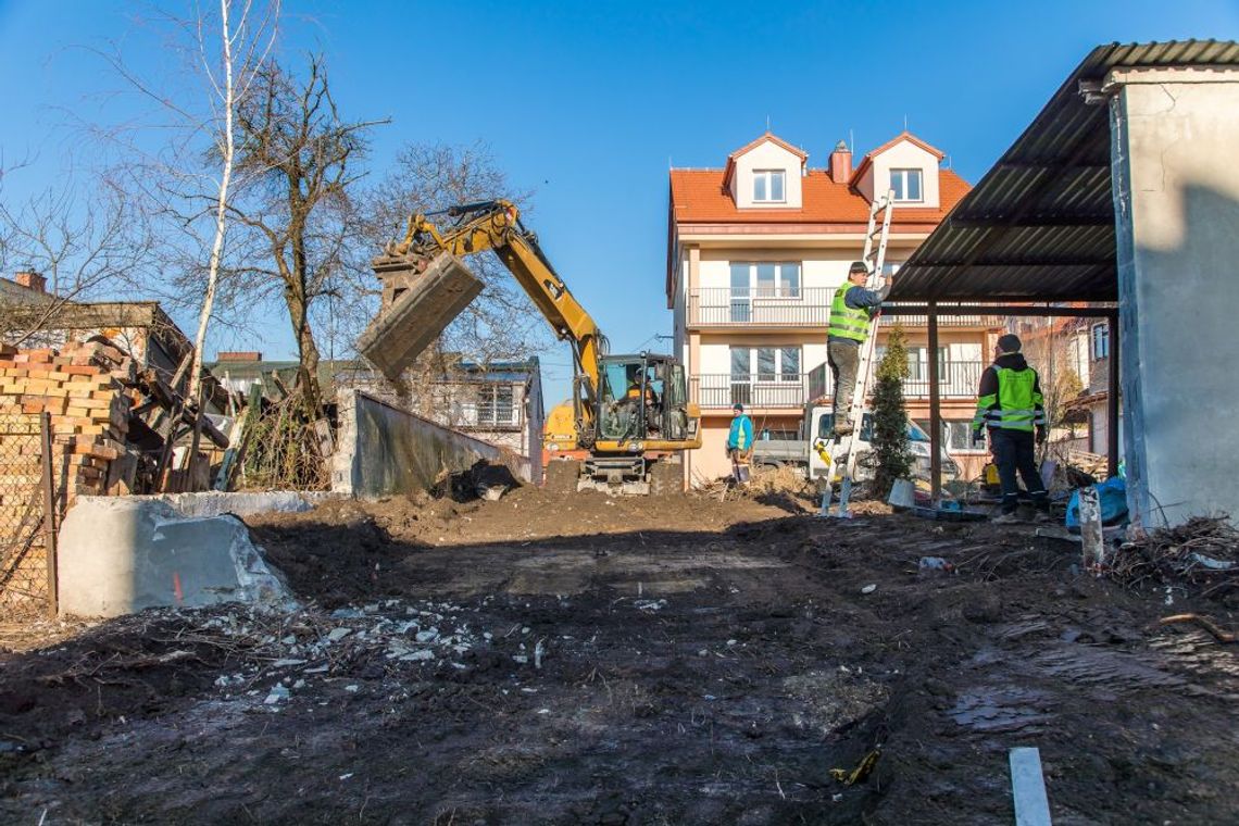 Budowa łącznika od ul. Słowackiego do Ośrodka Zdrowia w Wieliczce