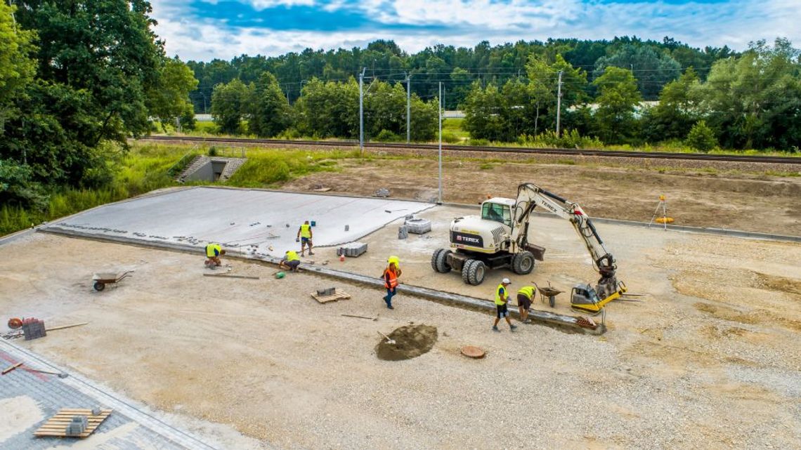 Budowa parkingu w systemie Park&Ride przy przystanku kolejowym w Kokotowie gm Wieliczka