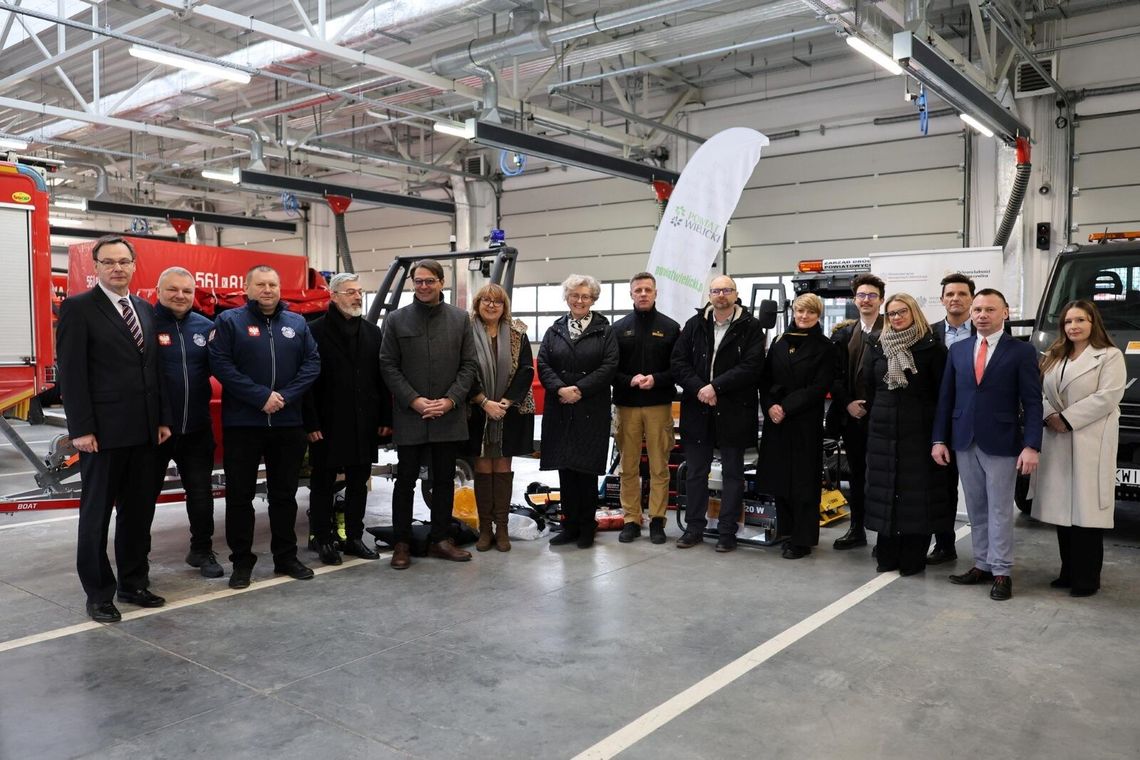 Doposażenie systemu Ochrony Ludności i Obrony Cywilnej w sprzęt ratowniczy i logistyczny w Powiecie Wielickim