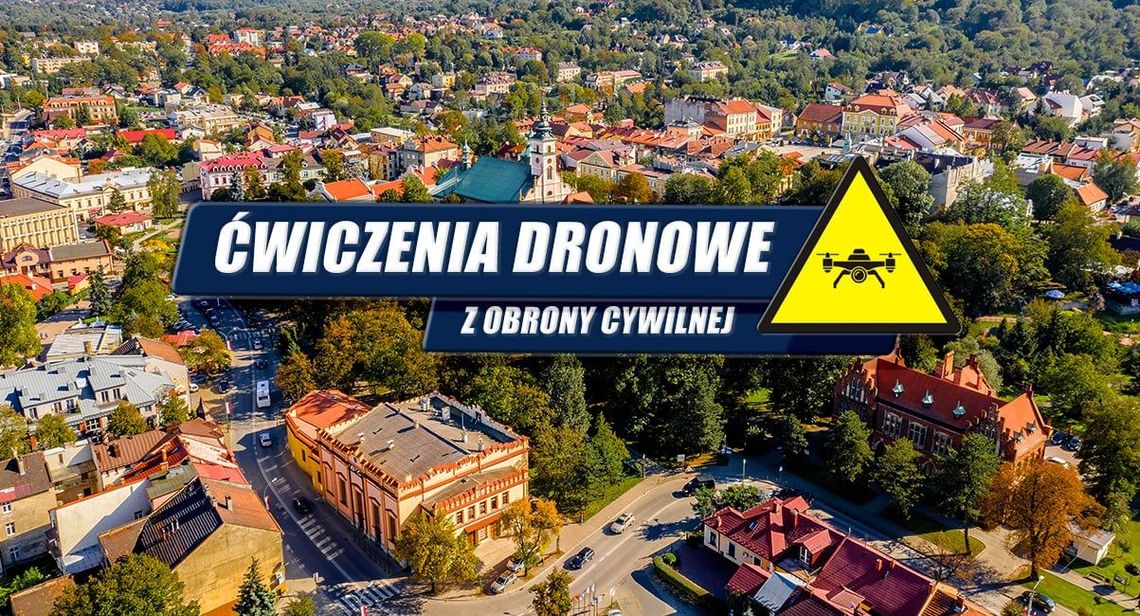 Drony nad Wieliczką. Gmina zapowiada ćwiczenia z zakresu obrony cywilnej
