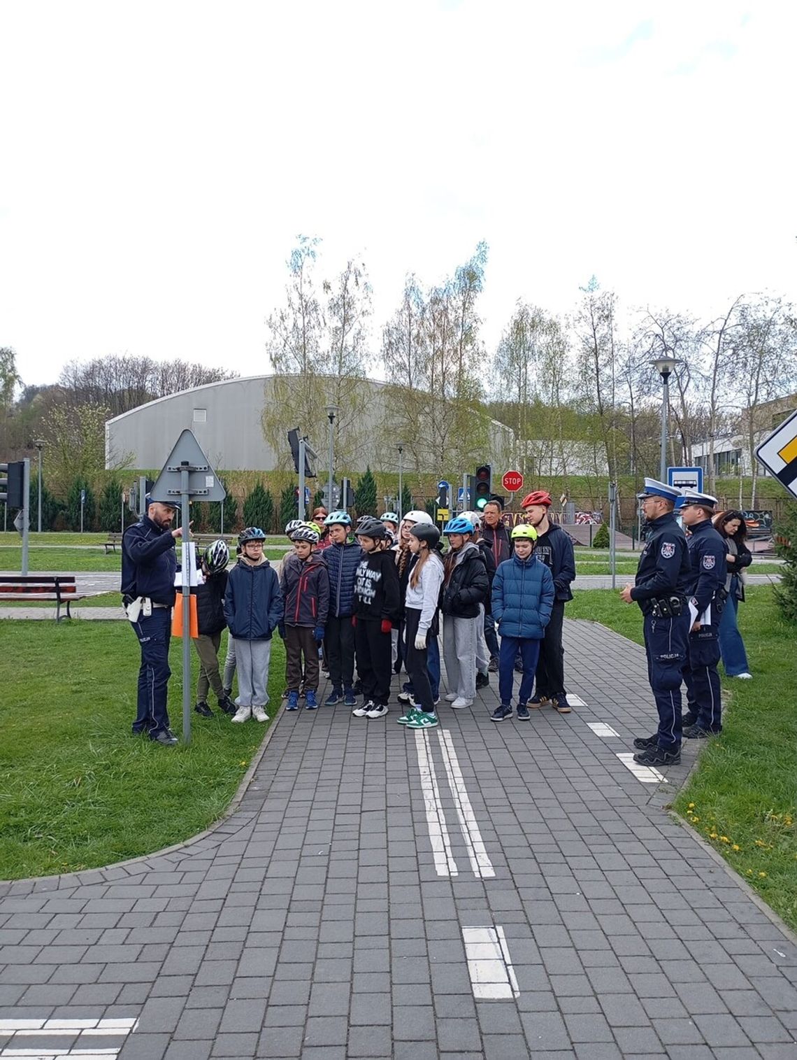 Finał Turnieju Bezpieczeństwa w Ruchu Drogowym w Powiecie Wielickim